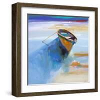 Low Tide 1-Craig Trewin Penny-Framed Art Print