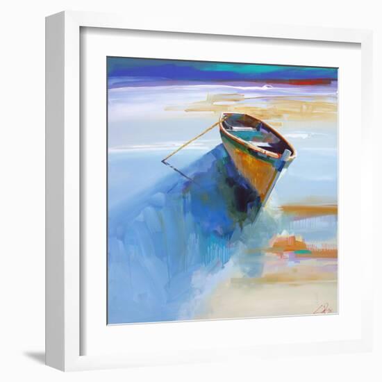 Low Tide 1-Craig Trewin Penny-Framed Art Print