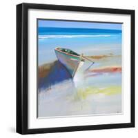 Low Tide 2-Craig Trewin Penny-Framed Art Print