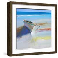 Low Tide 2-Craig Trewin Penny-Framed Art Print