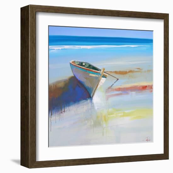 Low Tide 2-Craig Trewin Penny-Framed Art Print