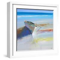 Low Tide 2-Craig Trewin Penny-Framed Art Print