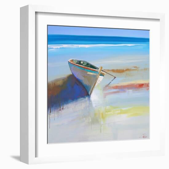 Low Tide 2-Craig Trewin Penny-Framed Art Print