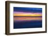 Low Tide and Sunset over Santa Cruz Island, Channel Islands National Park, Ventura, California, Usa-Russ Bishop-Framed Photographic Print