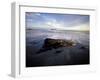 Low Tide and Surf, Wallis Sands State Park, New Hampshire, USA-Jerry & Marcy Monkman-Framed Premium Photographic Print