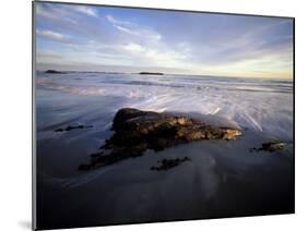 Low Tide and Surf, Wallis Sands State Park, New Hampshire, USA-Jerry & Marcy Monkman-Mounted Premium Photographic Print