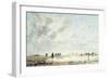 Low Tide at Etaples, 1886-Eugène Boudin-Framed Giclee Print