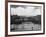 Low Tide at Folkestone Harbour, Kent, England on Rather a Dreary Old Day-null-Framed Photographic Print