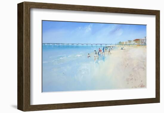 Low Tide at Henley-Craig Trewin Penny-Framed Art Print