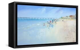 Low Tide at Henley-Craig Trewin Penny-Framed Stretched Canvas