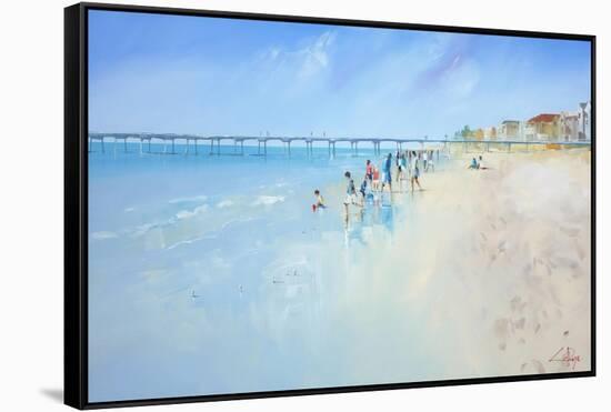 Low Tide at Henley-Craig Trewin Penny-Framed Stretched Canvas