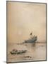 Low tide at Leigh, c1899-Albert Ernest Markes-Mounted Giclee Print