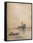 Low tide at Leigh, c1899-Albert Ernest Markes-Framed Stretched Canvas