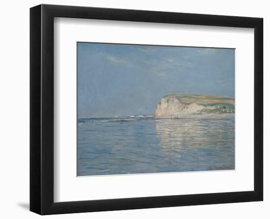 Low Tide at Pourville, c.1882-Claude Monet-Framed Art Print