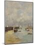 Low Tide at Trouville, 1895-Eugène Boudin-Mounted Giclee Print
