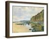 Low Tide at Varengeville, 1882-Claude Monet-Framed Premium Giclee Print