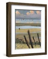 Low Tide at Villerville, 1922-Félix Vallotton-Framed Giclee Print