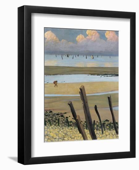 Low Tide at Villerville, 1922-Félix Vallotton-Framed Giclee Print