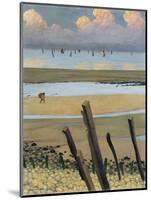 Low Tide at Villerville, 1922-Félix Vallotton-Mounted Giclee Print