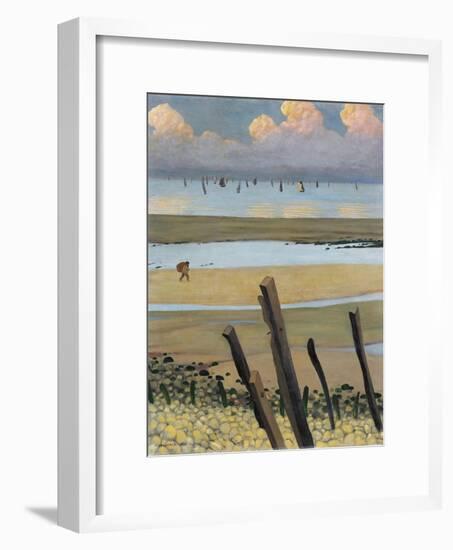 Low Tide at Villerville, 1922-Félix Vallotton-Framed Giclee Print