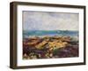 Low Tide at Yport, 1883-Pierre-Auguste Renoir-Framed Giclee Print