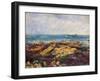 Low Tide at Yport, 1883-Pierre-Auguste Renoir-Framed Giclee Print