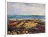 Low Tide at Yport, 1883-Pierre-Auguste Renoir-Framed Giclee Print