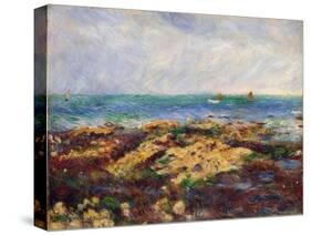 Low Tide at Yport, 1883-Pierre-Auguste Renoir-Stretched Canvas