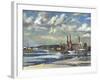 Low Tide, Deptford, 1972-RCD Lowry-Framed Giclee Print