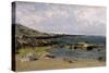 Low Tide (Guethary), Ca. 1881-Carlos de Haes-Stretched Canvas