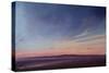 Low Tide, Instow Devon, 2022 (Oil on Canvas)-Antonia Myatt-Stretched Canvas