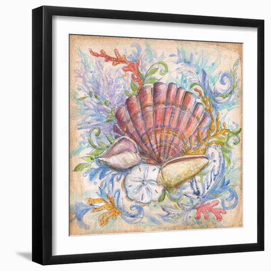 Low Tide IV-Kate McRostie-Framed Art Print