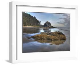 Low Tide, Olympic National Park, Washington, USA-Tom Norring-Framed Photographic Print