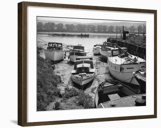 Low Tide on the Medway-null-Framed Photographic Print