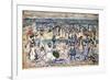 Low Tide, Revere Beach, C.1910-11-Maurice Brazil Prendergast-Framed Giclee Print