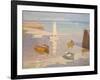 Low Tide, St Ives, Cornwall, C.1934-Terrick Williams-Framed Giclee Print