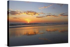 Low Tide Sunset on Playa Linda near Dominical-Stefano Amantini-Stretched Canvas