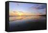 Low Tide Sunset on Playa Linda near Dominical-Stefano Amantini-Framed Stretched Canvas