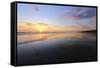Low Tide Sunset on Playa Linda near Dominical-Stefano Amantini-Framed Stretched Canvas