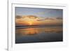 Low Tide Sunset on Playa Linda near Dominical-Stefano Amantini-Framed Photographic Print