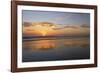 Low Tide Sunset on Playa Linda near Dominical-Stefano Amantini-Framed Photographic Print