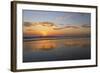 Low Tide Sunset on Playa Linda near Dominical-Stefano Amantini-Framed Photographic Print