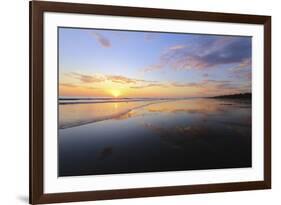 Low Tide Sunset on Playa Linda near Dominical-Stefano Amantini-Framed Photographic Print