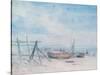 Low Tide, Walmer Beach, 1934-Philip Wilson Steer-Stretched Canvas