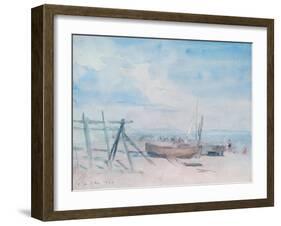 Low Tide, Walmer Beach, 1934-Philip Wilson Steer-Framed Giclee Print