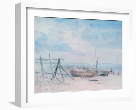 Low Tide, Walmer Beach, 1934-Philip Wilson Steer-Framed Giclee Print