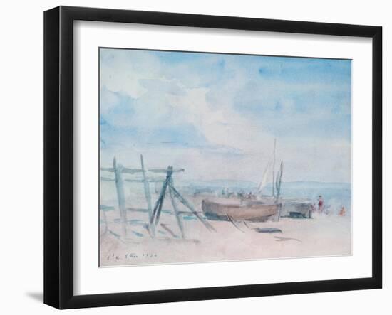 Low Tide, Walmer Beach, 1934-Philip Wilson Steer-Framed Giclee Print