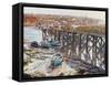 Low Tide (Whitby, North Yorkshire) 2006-Martin Decent-Framed Stretched Canvas