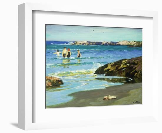 Low Tide-Edward Henry Potthast-Framed Giclee Print