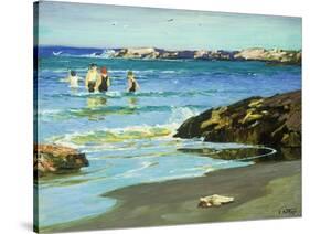 Low Tide-Edward Henry Potthast-Stretched Canvas